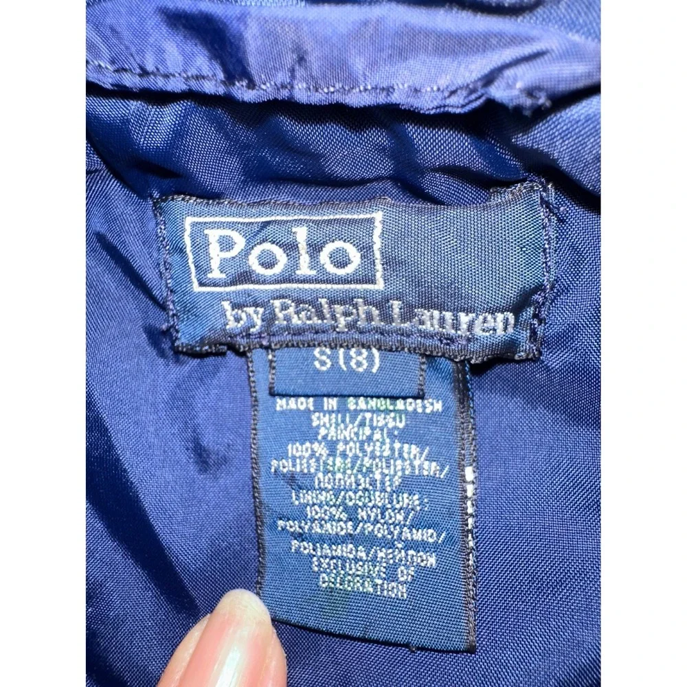 Polo Ralph Lauren‎ Boy's Hooded Light Jacket Size 8 Small